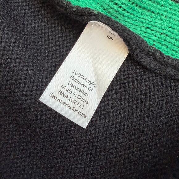 Celebrate Together Black Textured Christmas Sweater Vest- 2XL - Picture 4 of 9